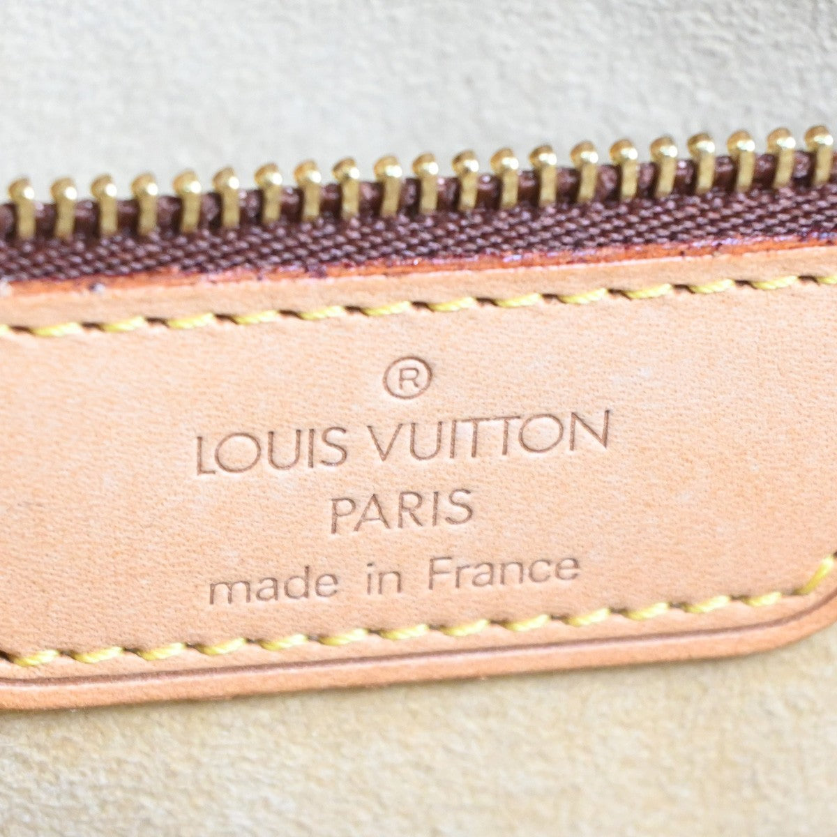 LOUIS VUITTON BABYLONE Shoulder Bag Monogram Leather Brown France M51102 21MA413