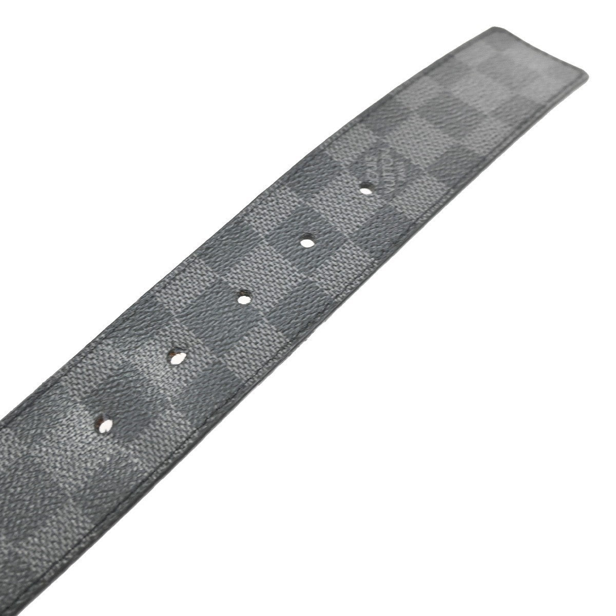 LOUIS VUITTON Ceinture LV Initial Belt  85/34 Damier Graphite BK M9808 31YJ005