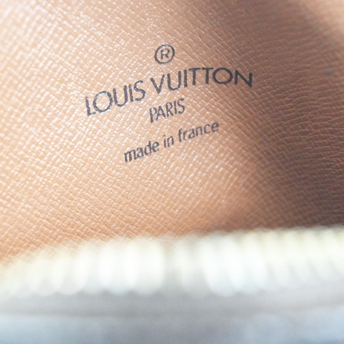 LOUIS VUITTON Danube Shoulder Bag Monogram Leather Brown France M45266 67CA600