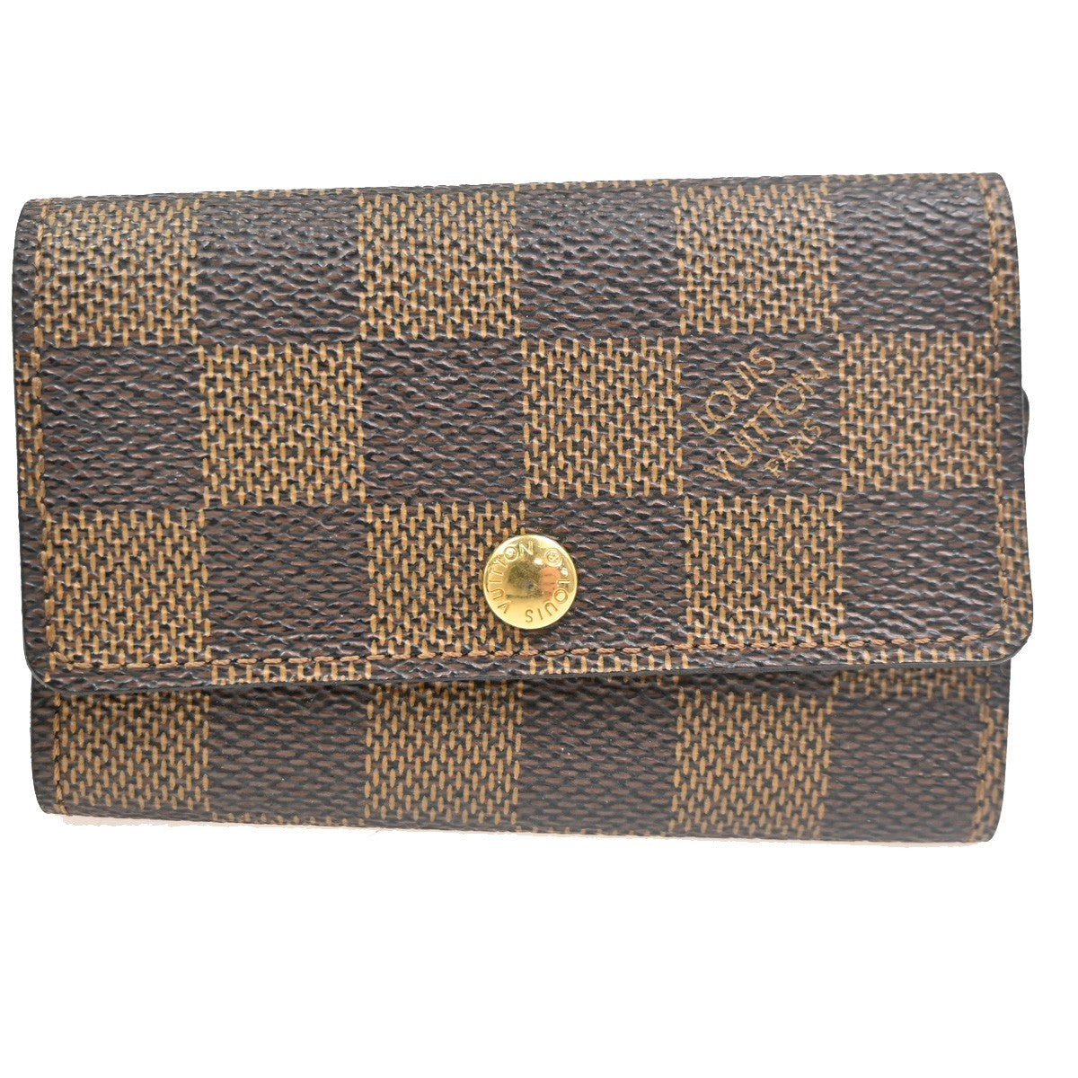 LOUIS VUITTON Multicles 6 Hooks Key Case Damier Ebene Leather BN N62630 61TA448