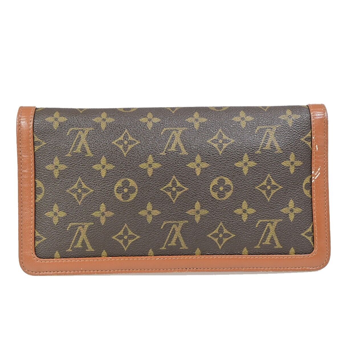 LOUIS VUITTON Pochette Dam PM Clutch Hand Bag Monogram Leather BN M51812 09EC595