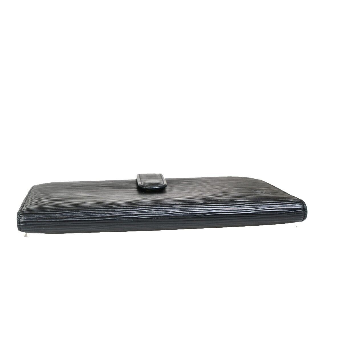 LOUIS VUITTON Portefeuille Viennois Long Wallet Epi Leather Black M63242 05FB089