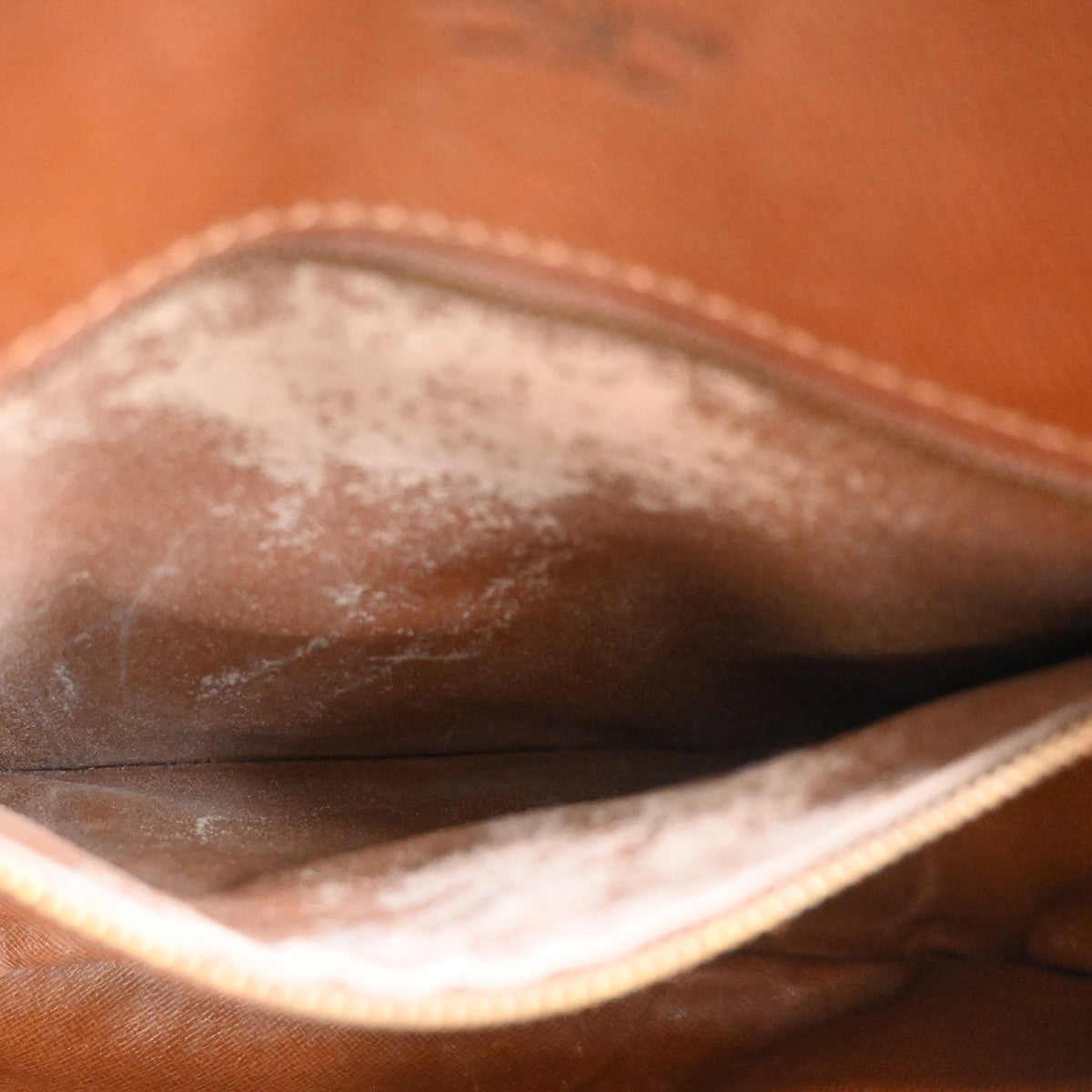 LOUIS VUITTON Saint Cloud GM Shoulder Bag Monogram Leather Brown M51242 39SA149
