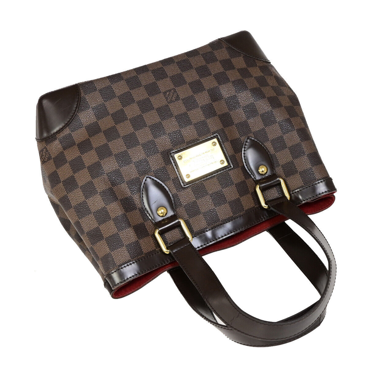 LOUIS VUITTON Hampstead PM Shoulder Bag Damier Ebene Leather BN N51205 18YE850