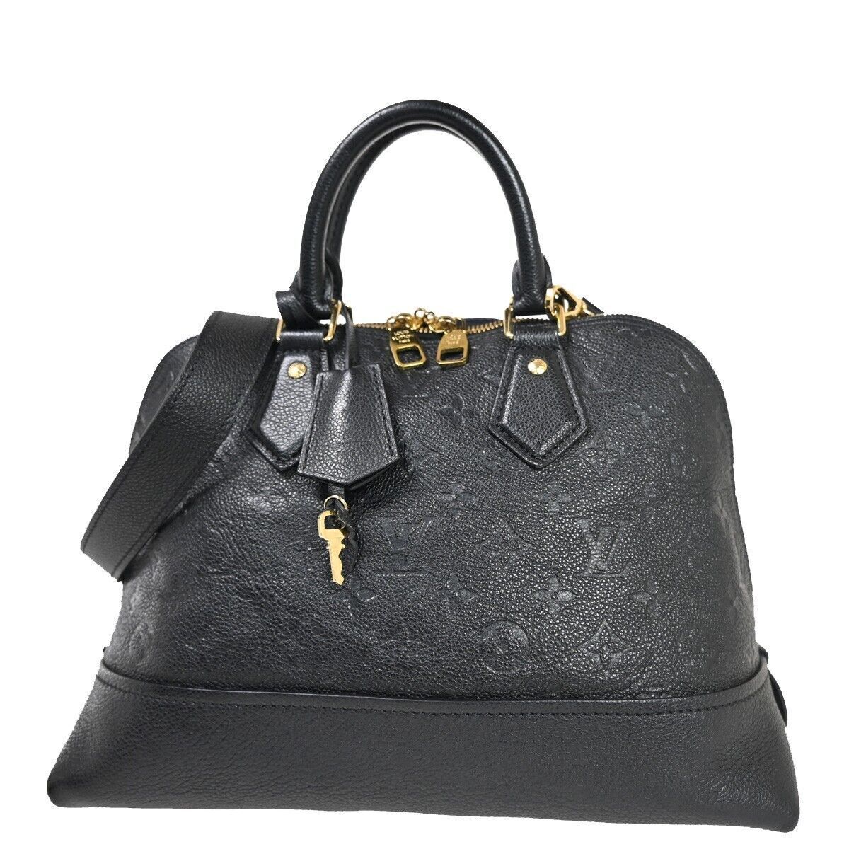 LOUIS VUITTON Neo Alma PM 2Way Hand Bag Monogram Empreinte Black M44832 625RH063