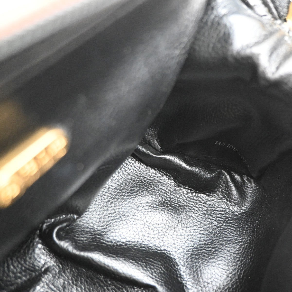 FENDI Logo Pequin Mini Hand Bag PVC Leather Brown GHW Made in Italy 87KP315