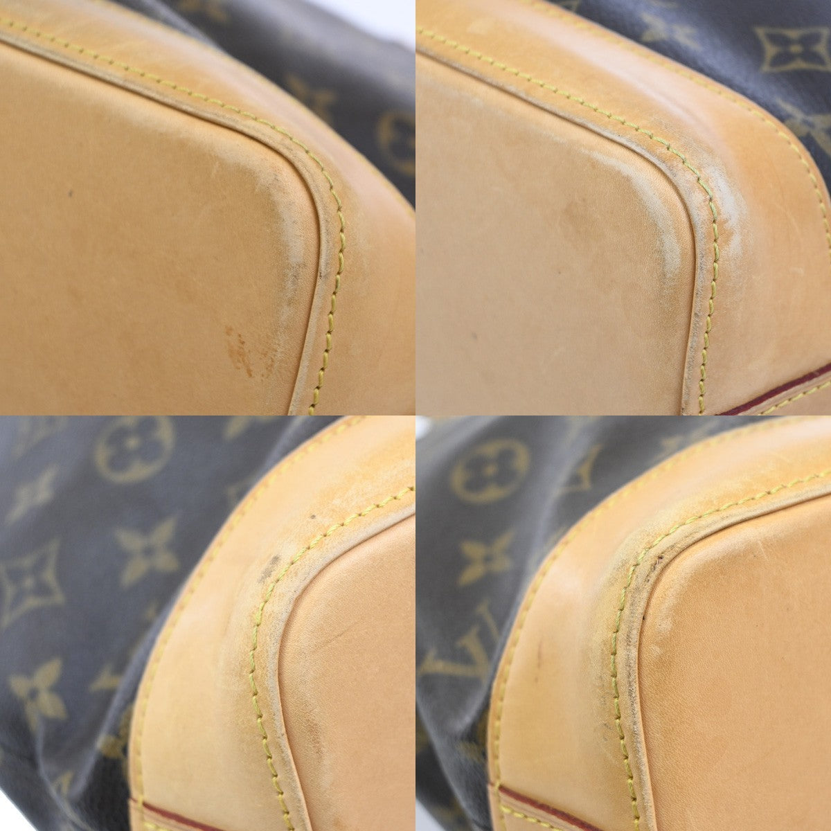 LOUIS VUITTON Lockit Horizontal Shoulder Bag Monogram Leather BN M40104 14CA586