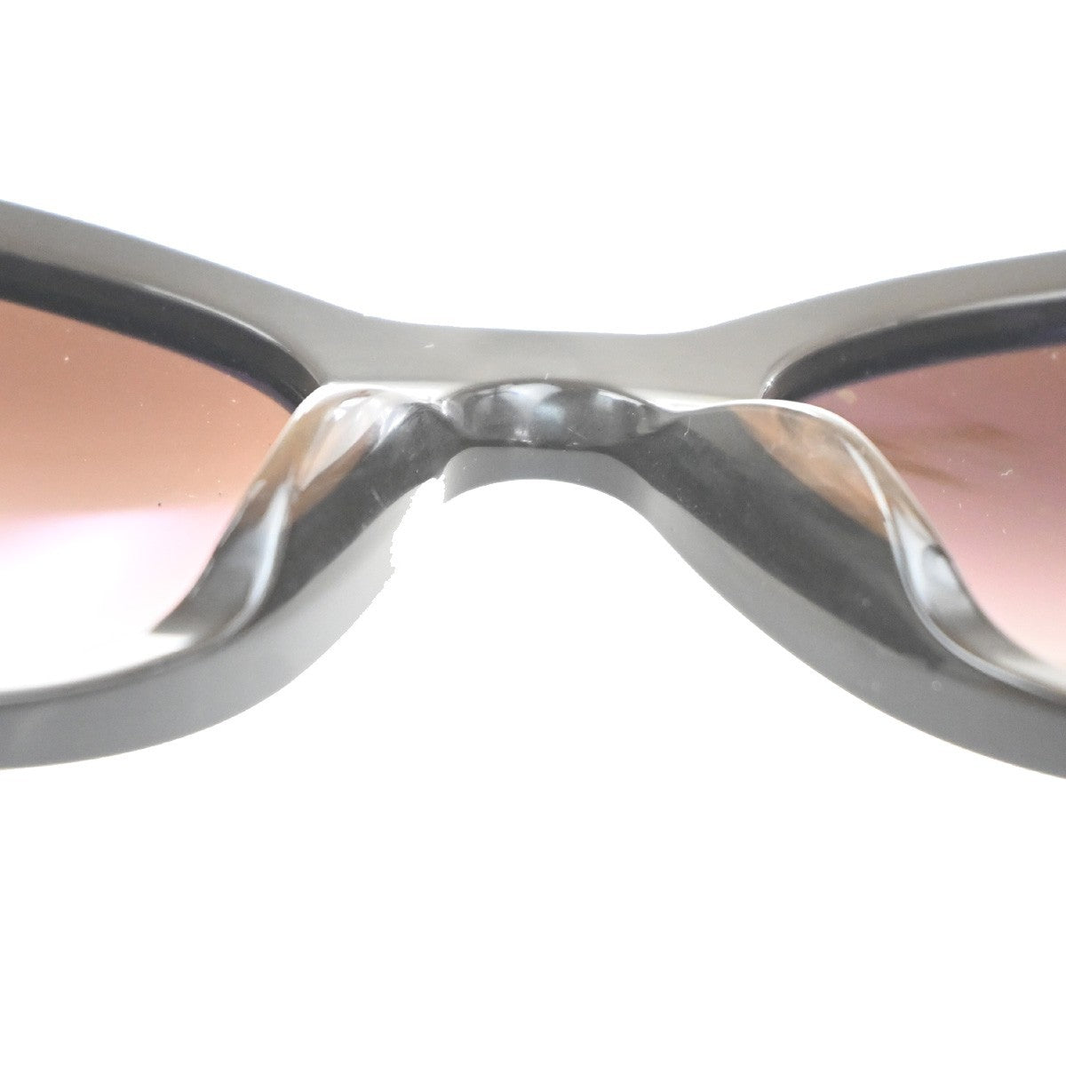 CHANEL CC Logo Sunglasses Eye Were Plastic Metal Brown Italy 5315-A 62RL992