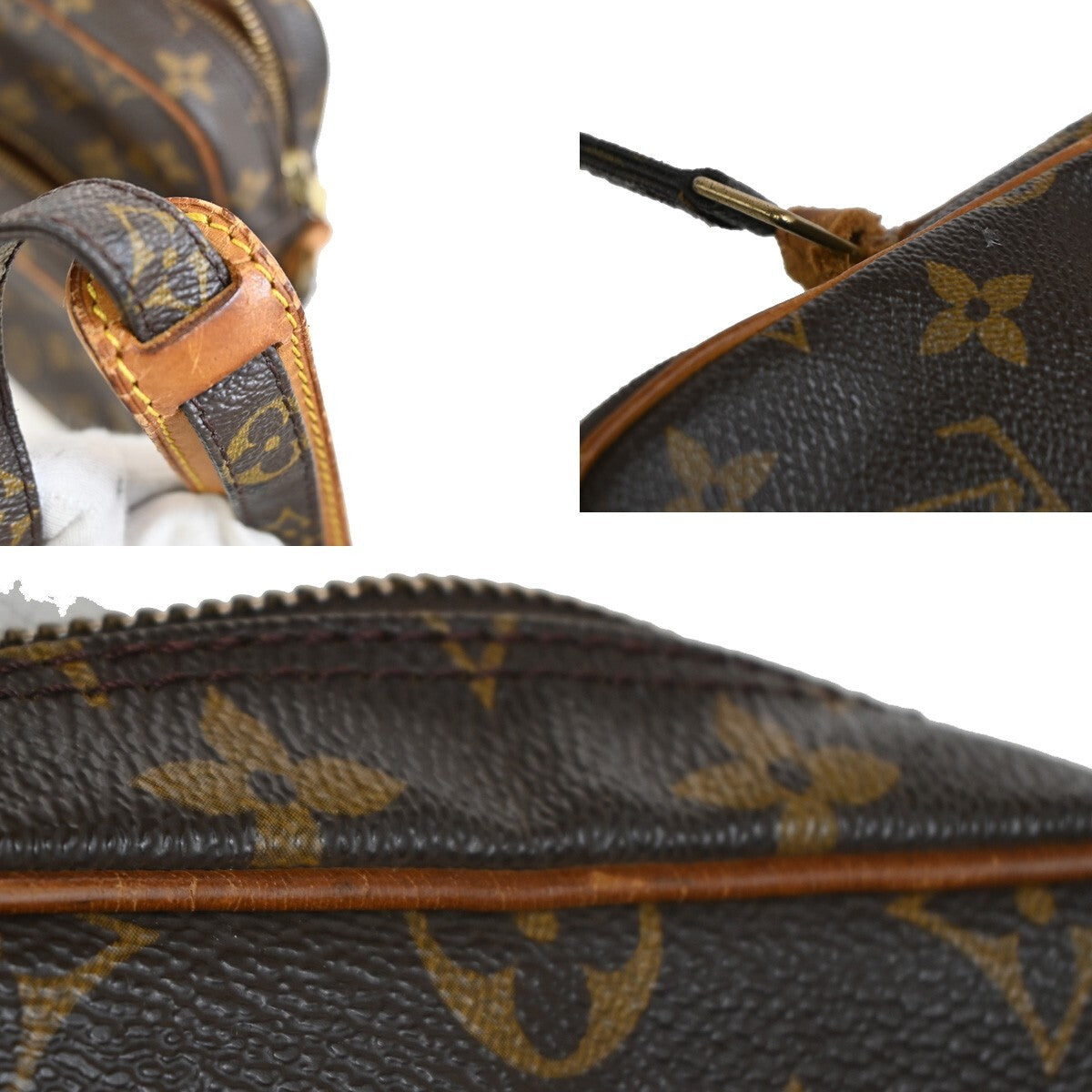 LOUIS VUITTON Amazon Crossbody Shoulder Bag Monogram Leather BN M45236 69EE168