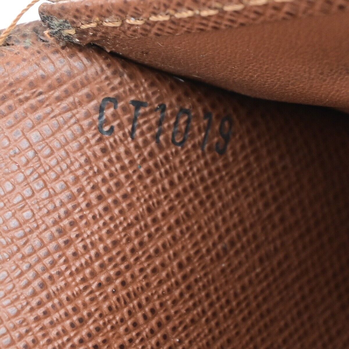 LOUIS VUITTON Logo Portefeuille Sarah Long Wallet Monogram Brown M61734 01EC142