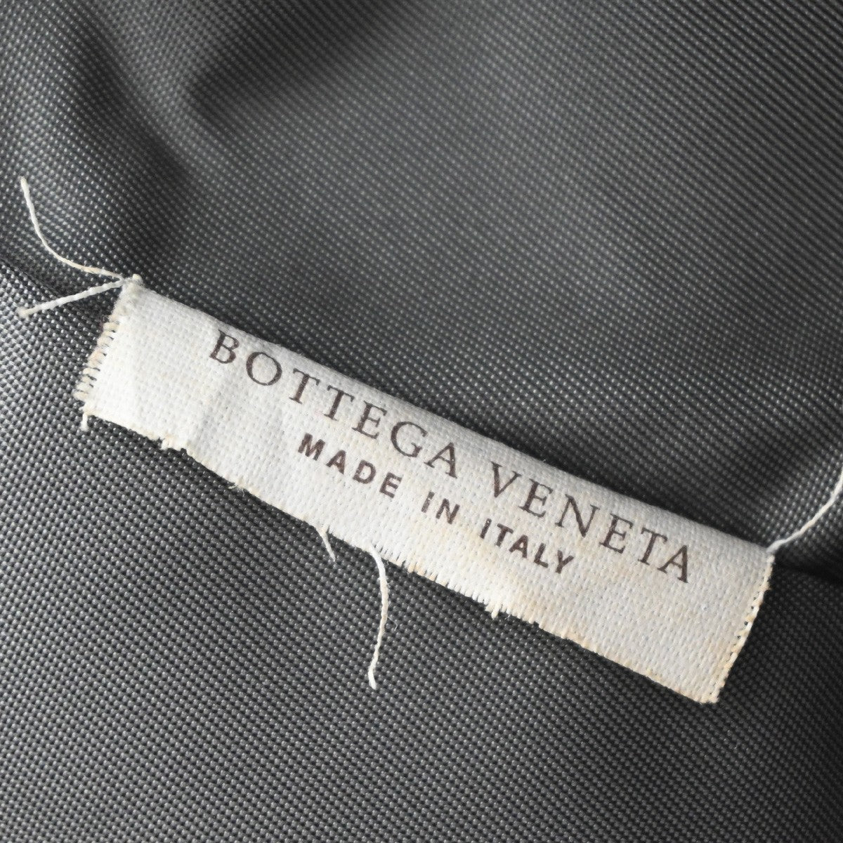 BOTTEGA VENETA Intrecciato Intrecciolusion Hand Bag Nylon Leather Gray 02EG122