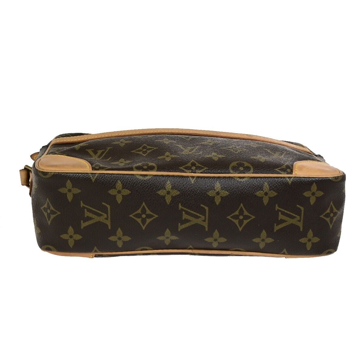 LOUIS VUITTON Trocadero 27 Shoulder Bag Monogram Leather Brown M51274 77ED035