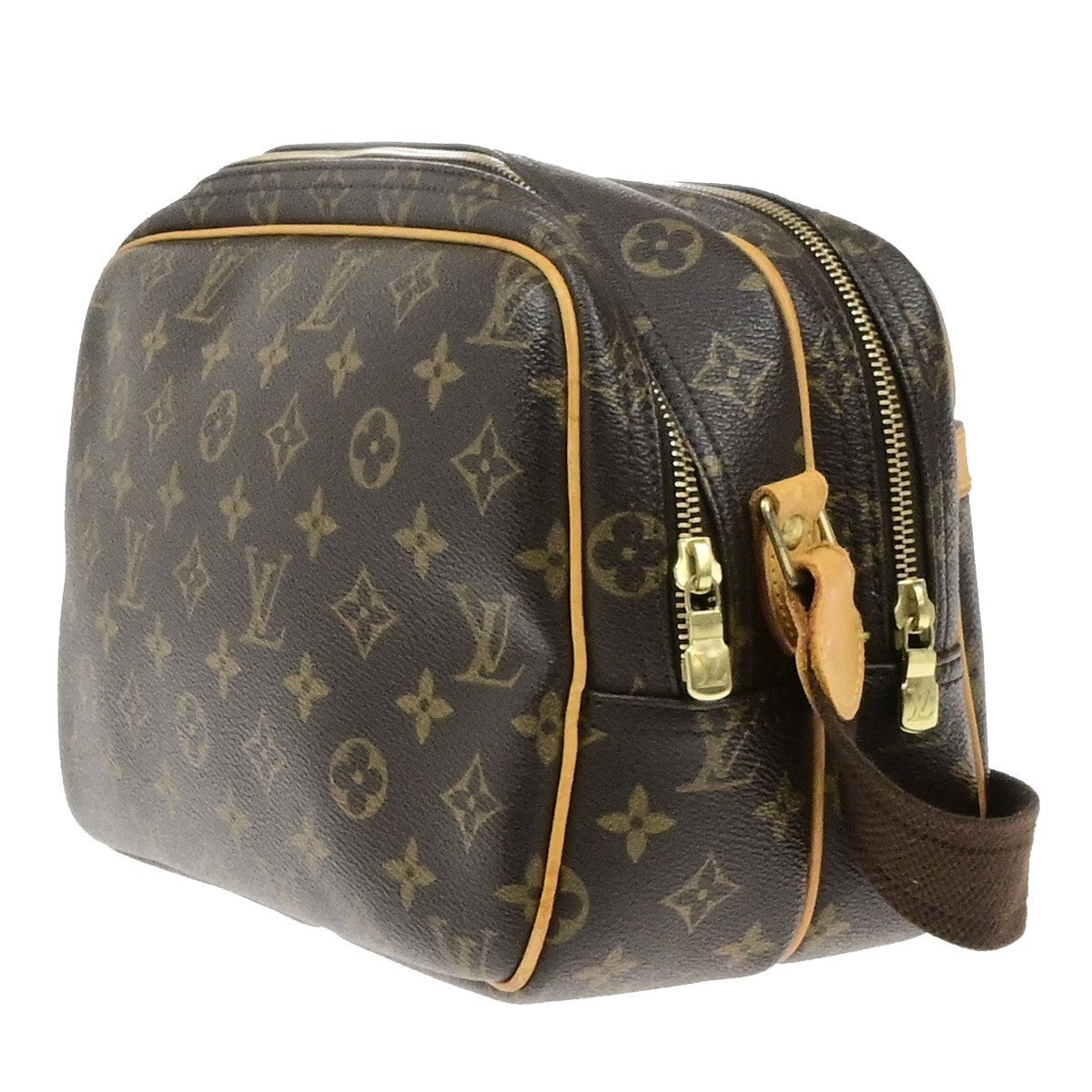 LOUIS VUITTON Reporter PM Crossbody Shoulder Bag Monogram Leather M45254 82EE133