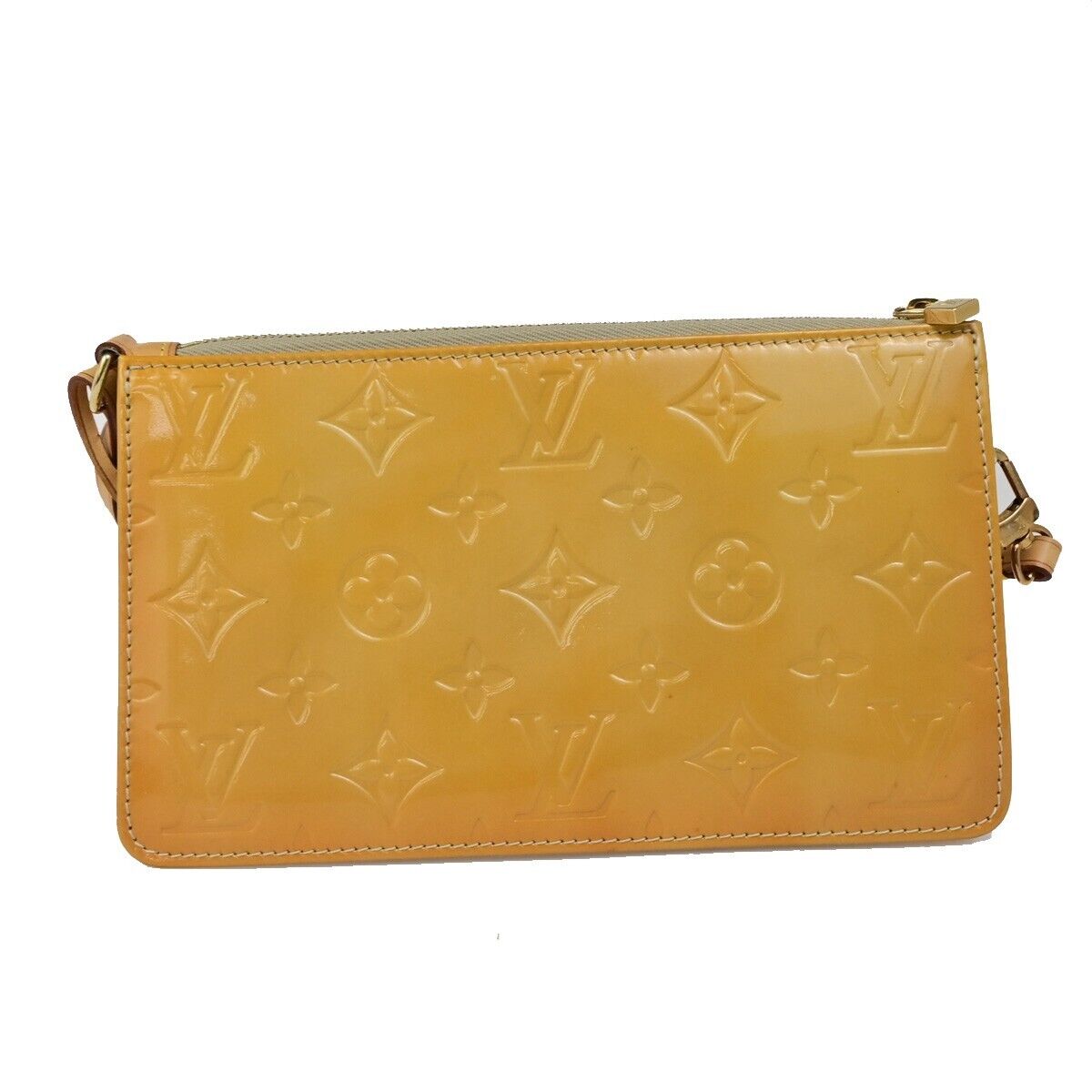 LOUIS VUITTON Lexington Shoulder Bag Monogram Vernis Beige M91010 30FB155