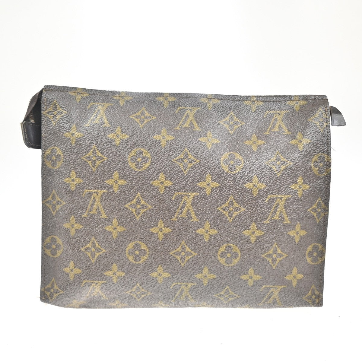 LOUIS VUITTON Poche Toilette 26 Clutch Pouch Bag Monogram Leather M47542 05KC436