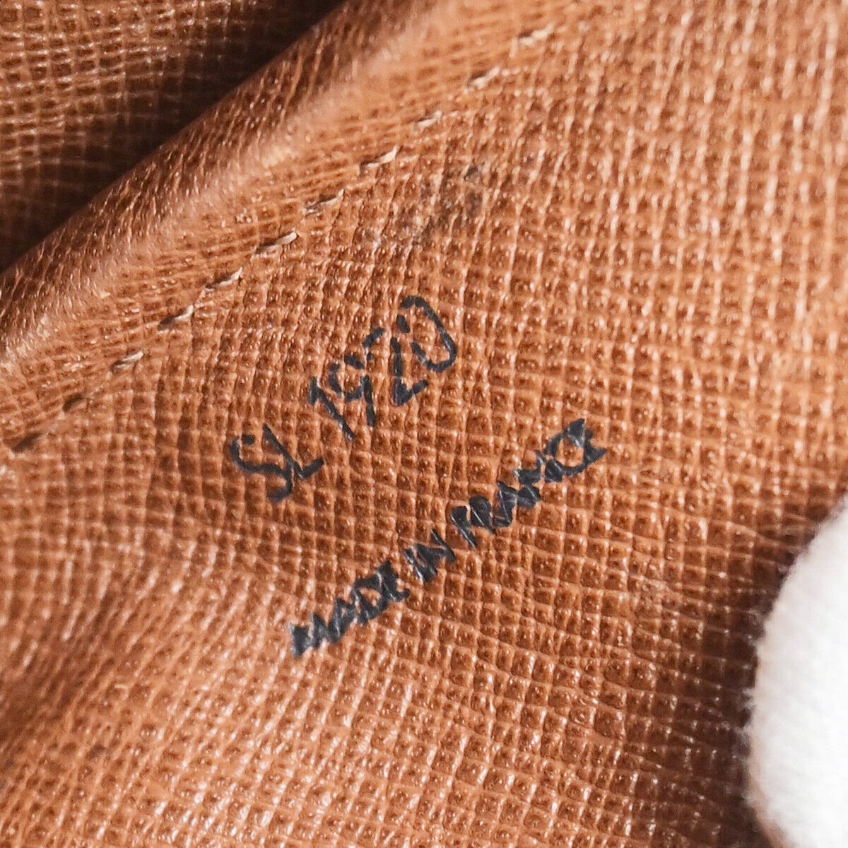 LOUIS VUITTON Cartouchiere GM Shoulder Bag Monogram Leather Brown M51252 30SJ466