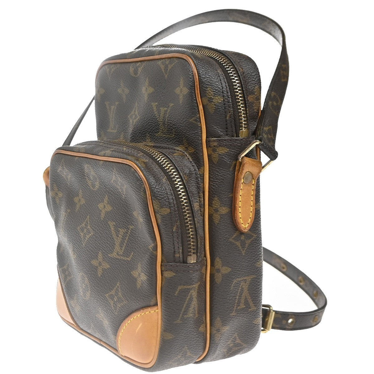 LOUIS VUITTON Amazon Crossbody Shoulder Bag Monogram Leather BN M45236 80KC775