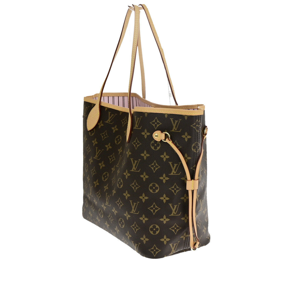 LOUIS VUITTON Neverfull MM Shoulder Tote Bag Monogram Leather M50366 691RK148