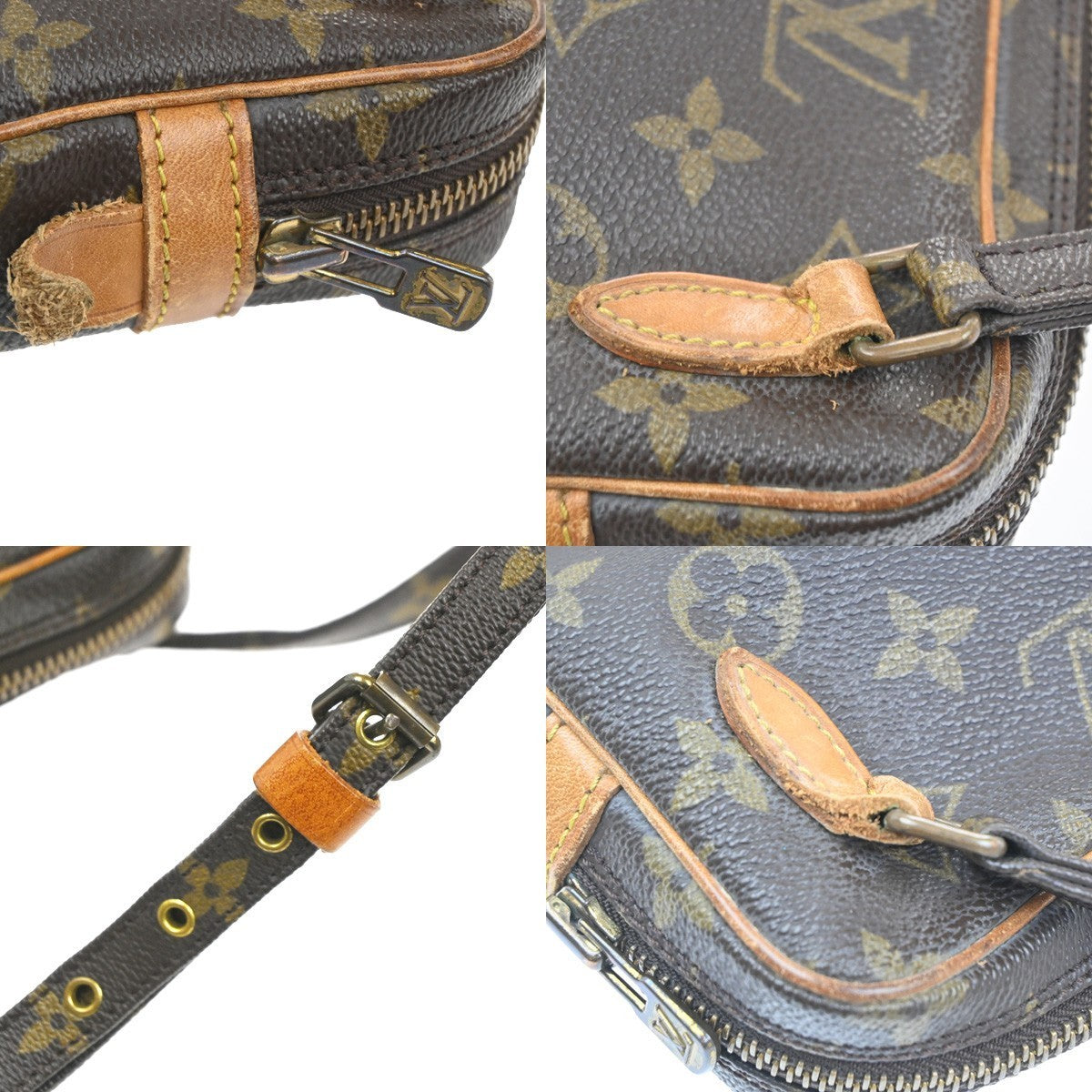 LOUIS VUITTON Marly Bandouliere Shoulder Bag Monogram Leather BN M51828 35CA595