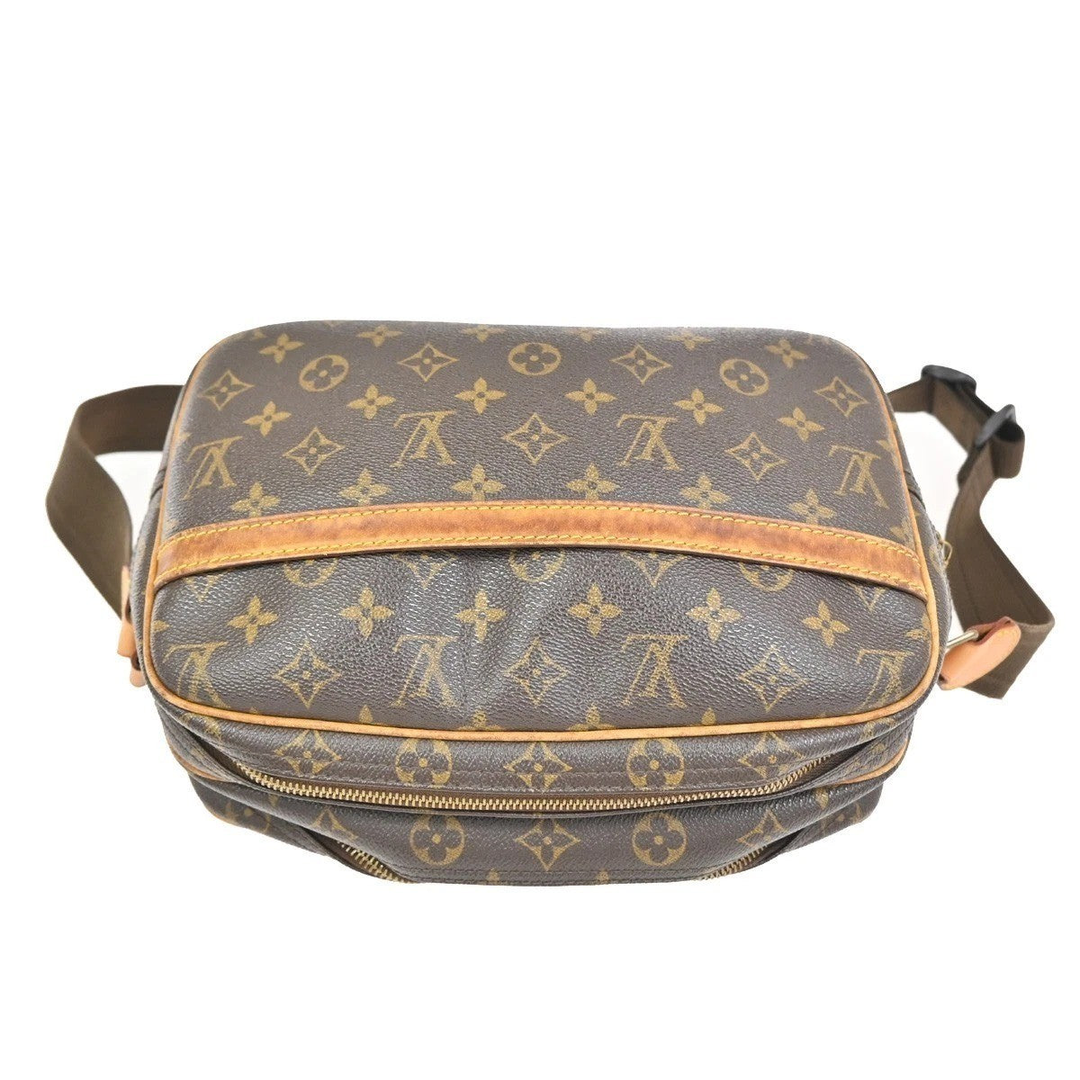 LOUIS VUITTON Reporter PM Crossbody Shoulder Bag Monogram Leather M45254 34KC186