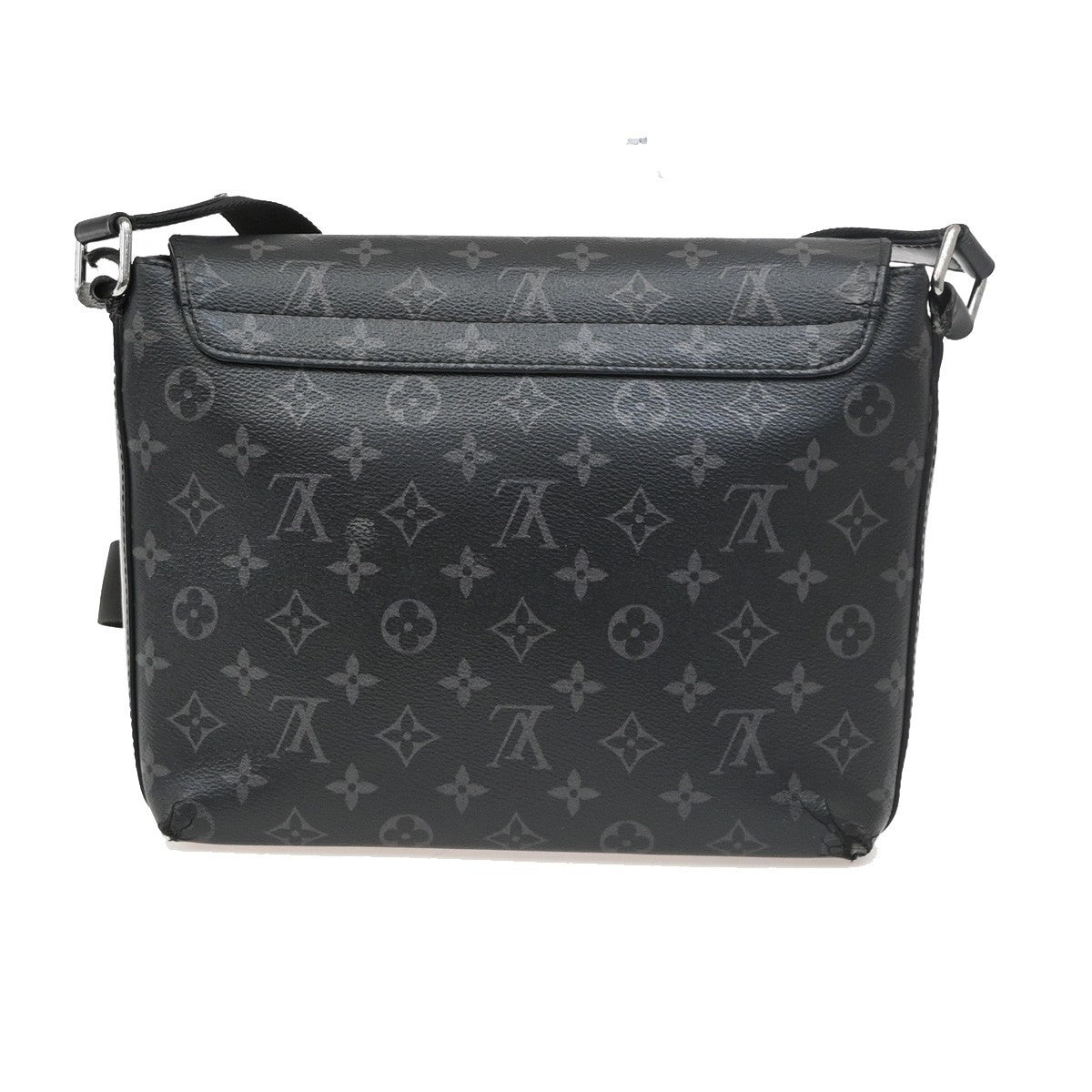 LOUIS VUITTON District PM Shoulder Bag Monogram Eclipse Black M45272 32YH836