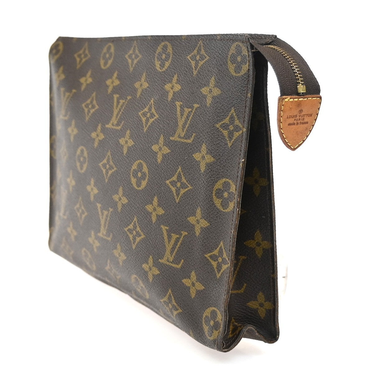 LOUIS VUITTON Poche Toilette 26 Clutch Pouch Bag Monogram Leather M47542 69ZA145
