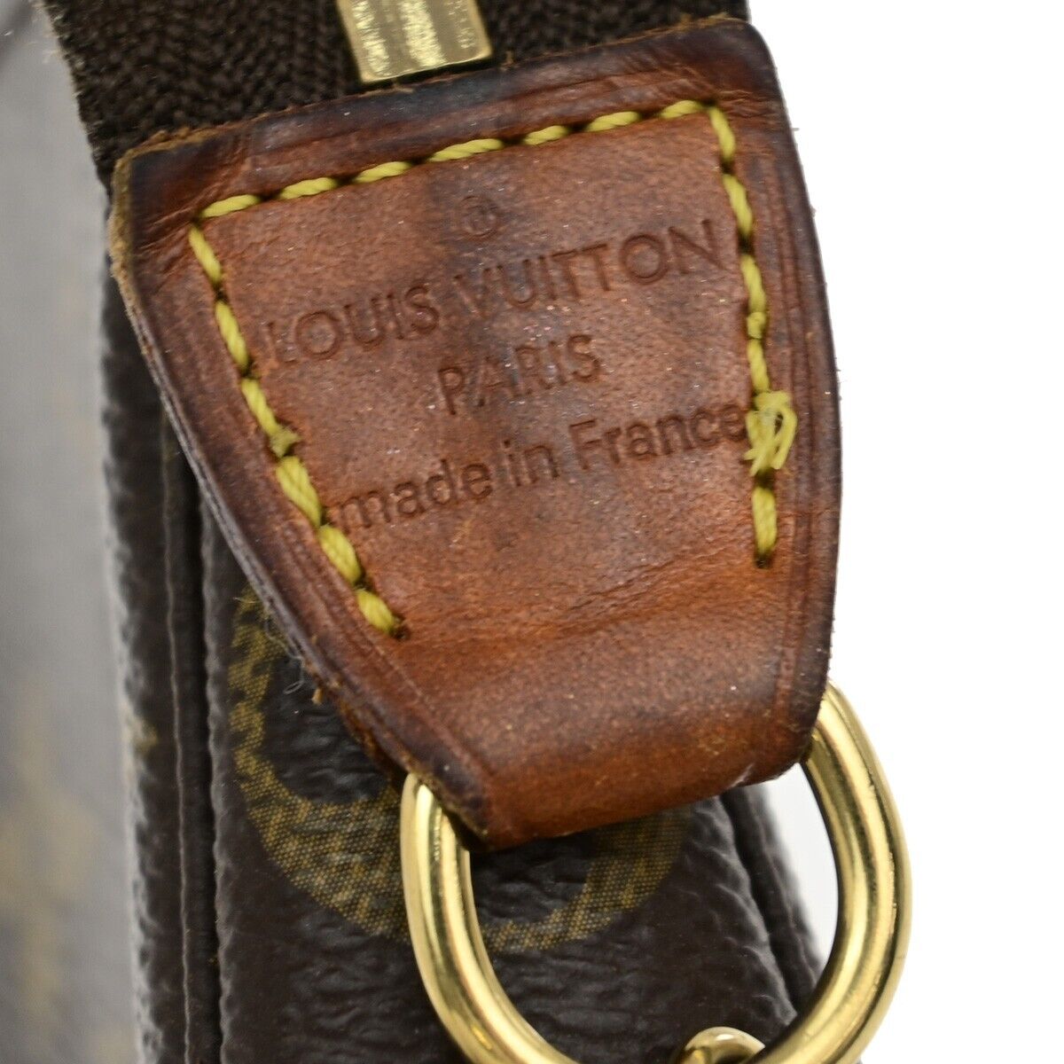 LOUIS VUITTON Mini Pochette Accessoires Hand Bag Monogram Leather M58009 35ED788
