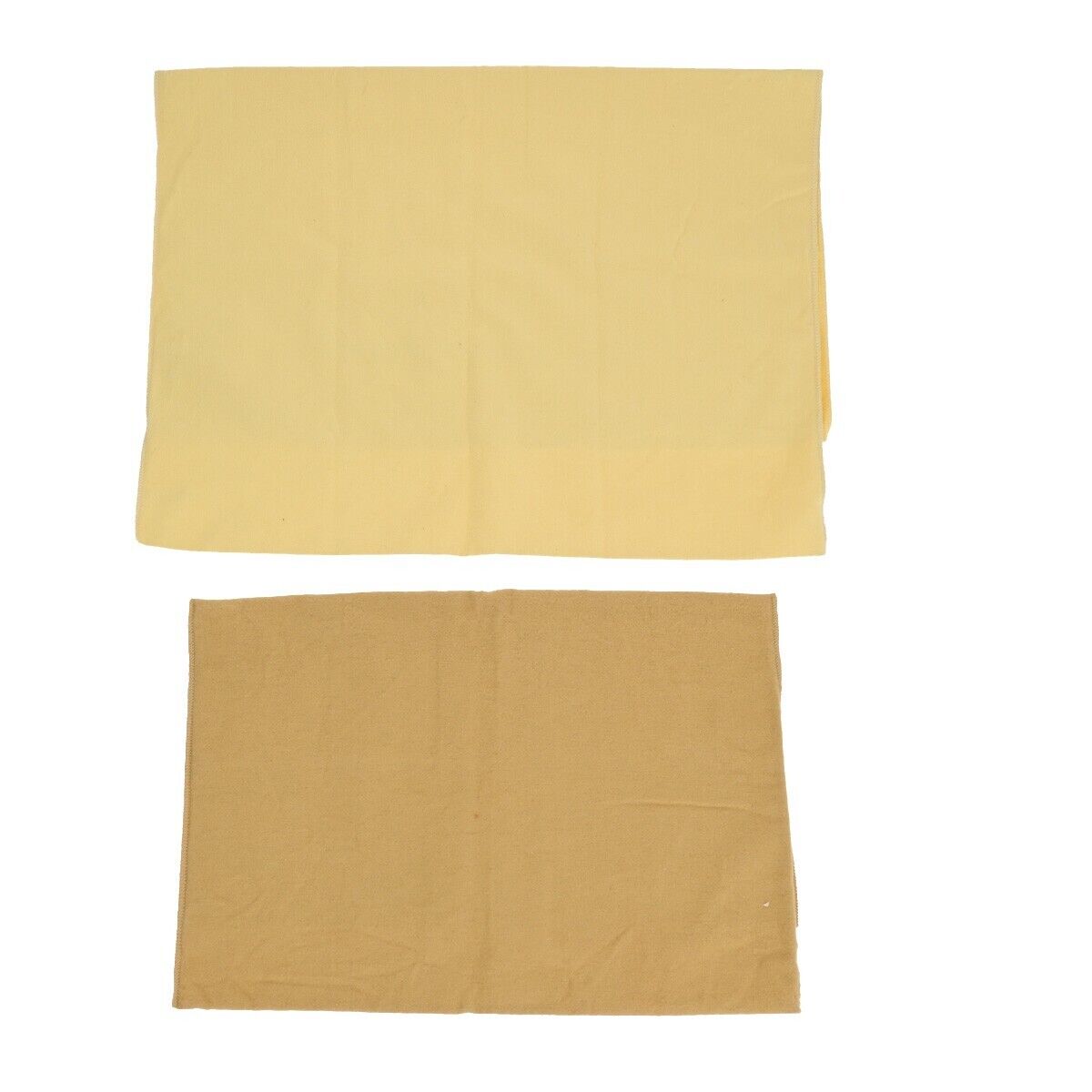 LOUIS VUITTON Logo 10 Set Dust Bag Drawstring Canvas Cotton Beige Brown 09EB737