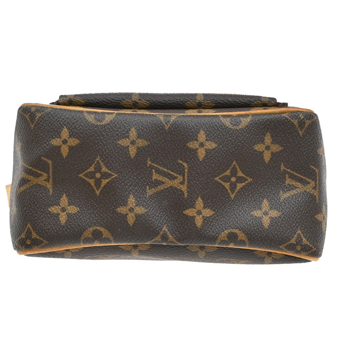 LOUIS VUITTON Viva Cite PM Shoulder Bag Monogram Leather Brown M51165 41AA086