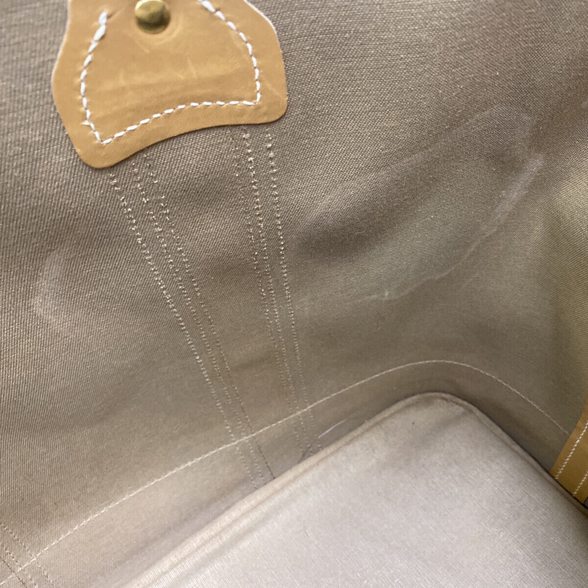 GUCCI Logo Sherry GG Pattern Travel Hand Bag PVC Leather Brown Italy 62YG543