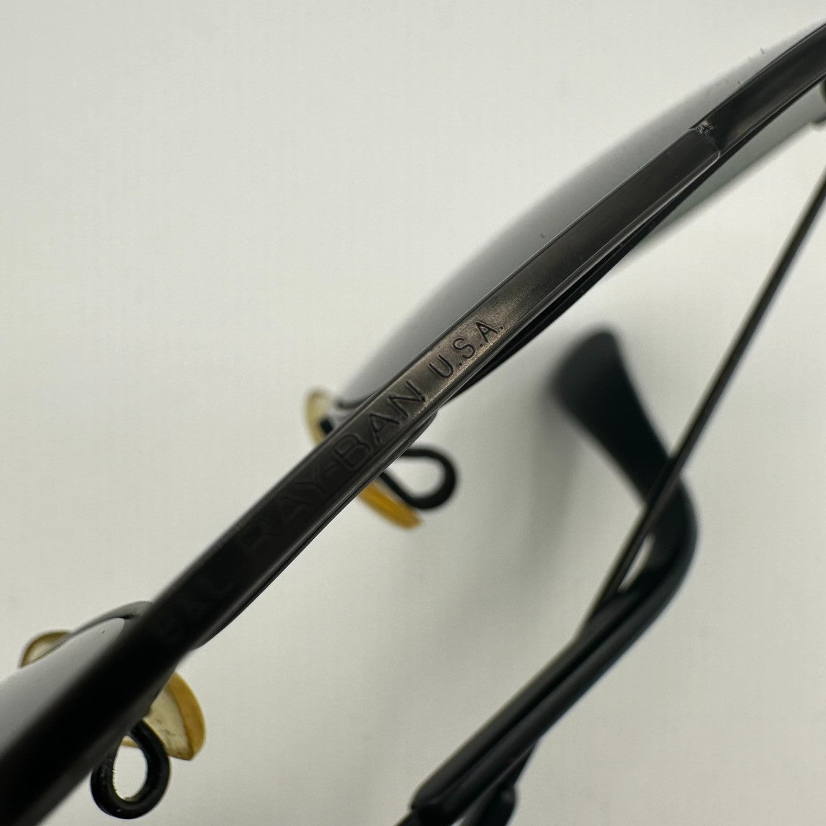 Ray Ban BAUSCH & LOMB Aviator Sunglasses Eye Wear Plastic Metal BK 07CA992