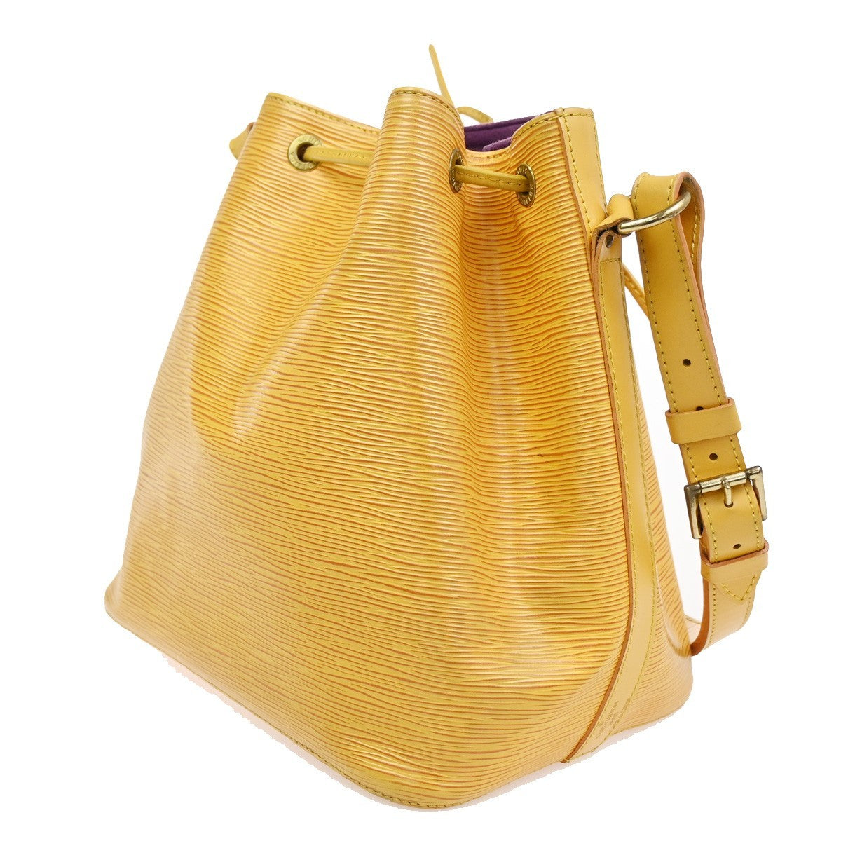 LOUIS VUITTON Petit Noe Drawstring Shoulder Bag Epi Leather YW M44107 80TA576