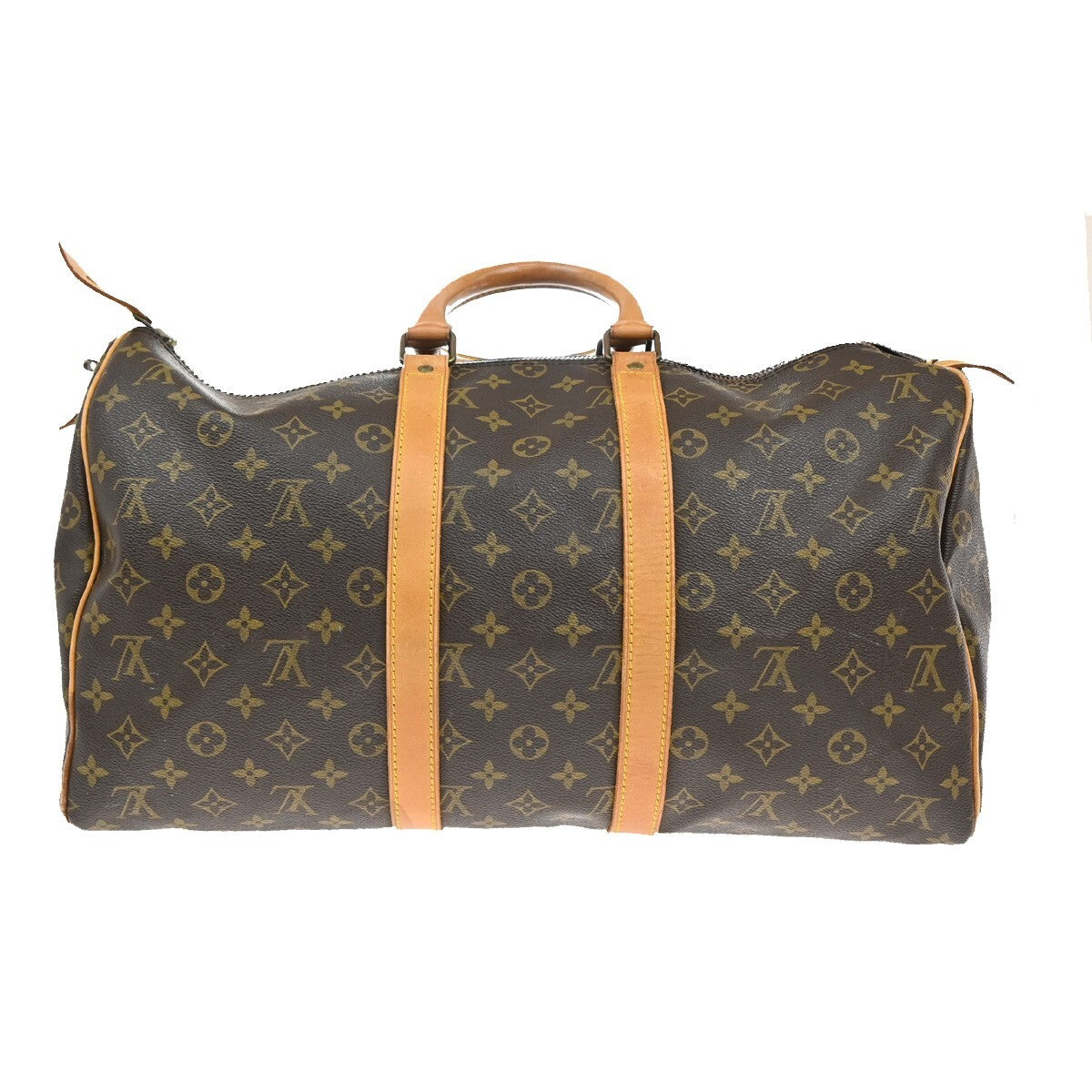 LOUIS VUITTON Keepall 45 Travel Hand Bag Monogram Leather Brown M41428 16FB544