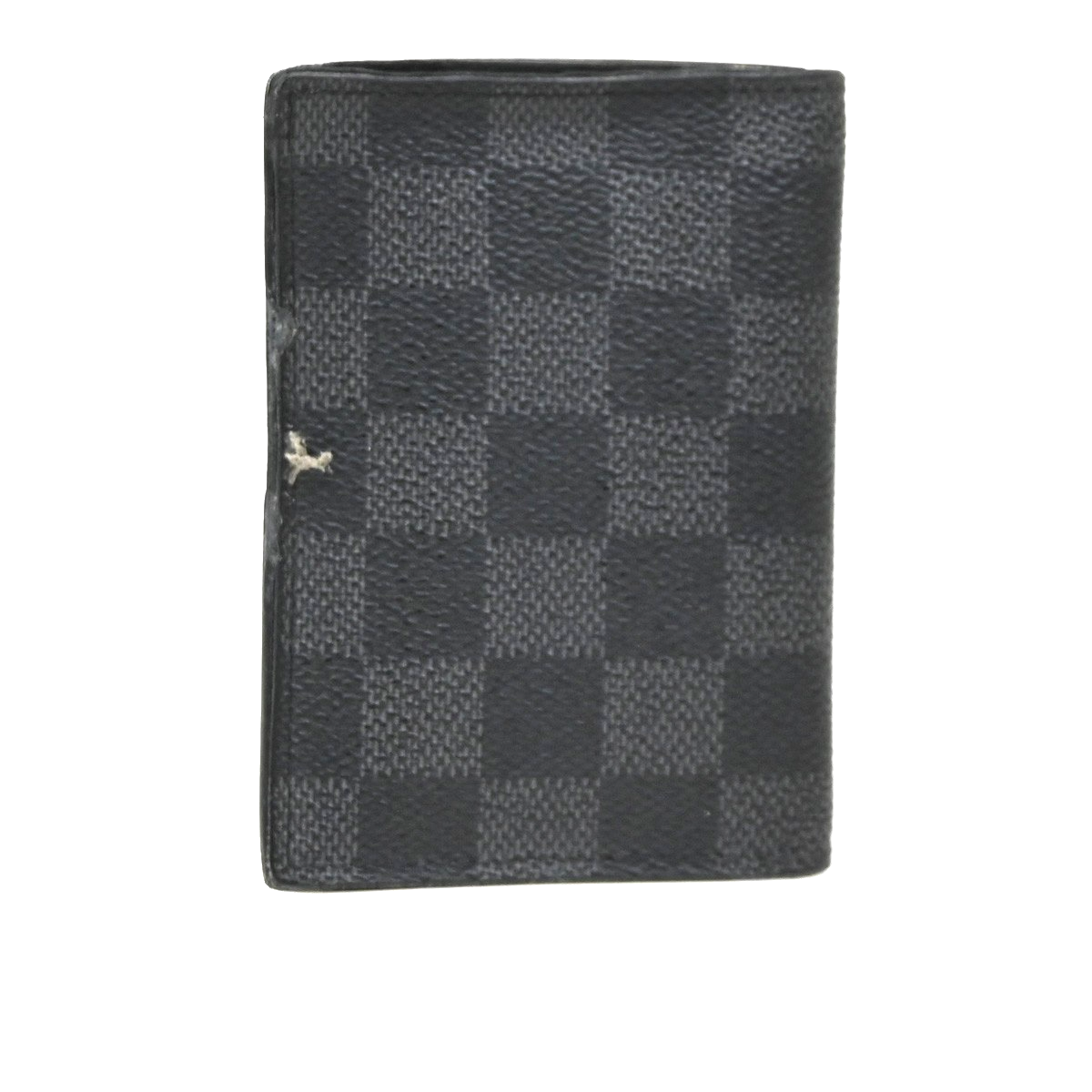 LOUIS VUITTON Organizer De Poche Card Case Damier Graphite Black N63075 05DA170