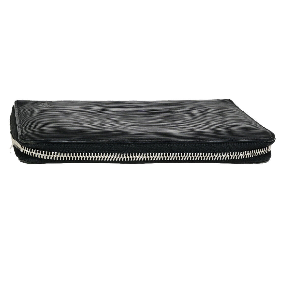 LOUIS VUITTON Zippy Organizer Long Wallet Epi Leather Black SHW M62643 69YF748