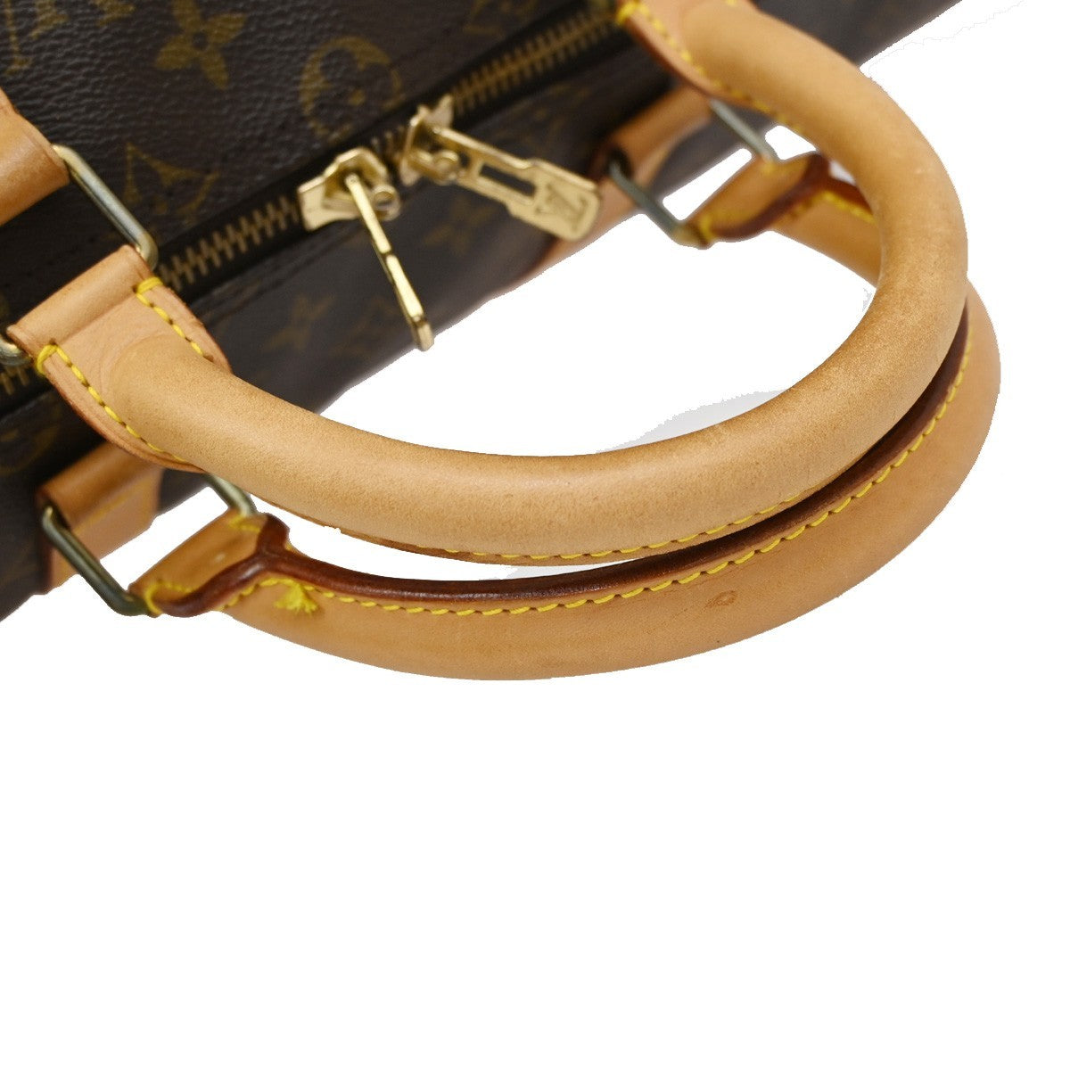 LOUIS VUITTON Keepall Bandouliere 50 2Way Hand Bag Monogram Brown M41416 16EF936