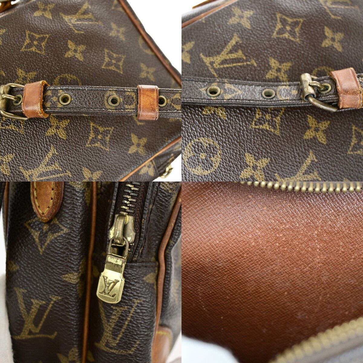 LOUIS VUITTON Amazon Crossbody Shoulder Bag Monogram Leather BN M45236 65SH901