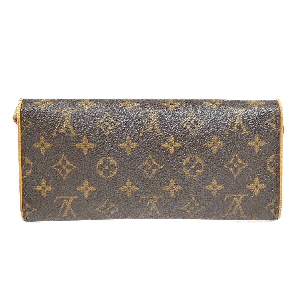 LOUIS VUITTON Pochette Twin GM 2Way Shoulder Bag Monogram Brown M51852 65PA069