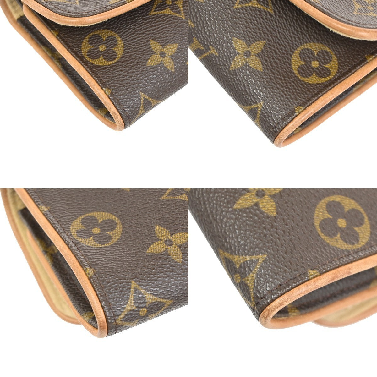 LOUIS VUITTON Pochette Twin PM 2Way Shoulder Clutch Bag Monogram M51854 88TA581