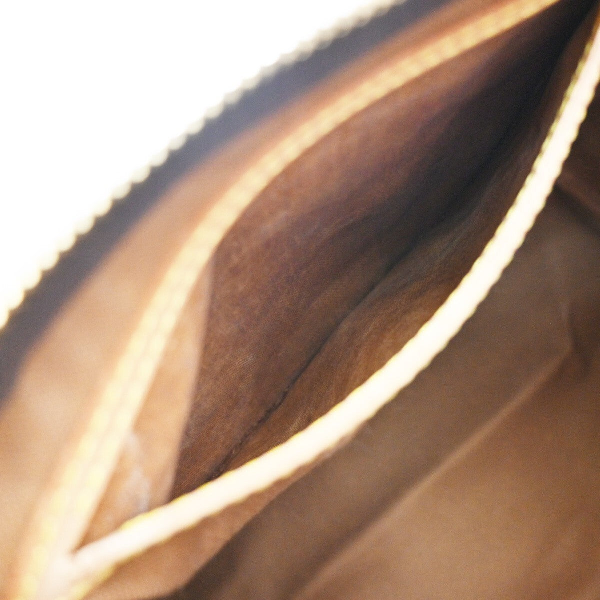 LOUIS VUITTON Speedy 35 Travel Hand Bag Monogram Leather Brown M41524 97EE595