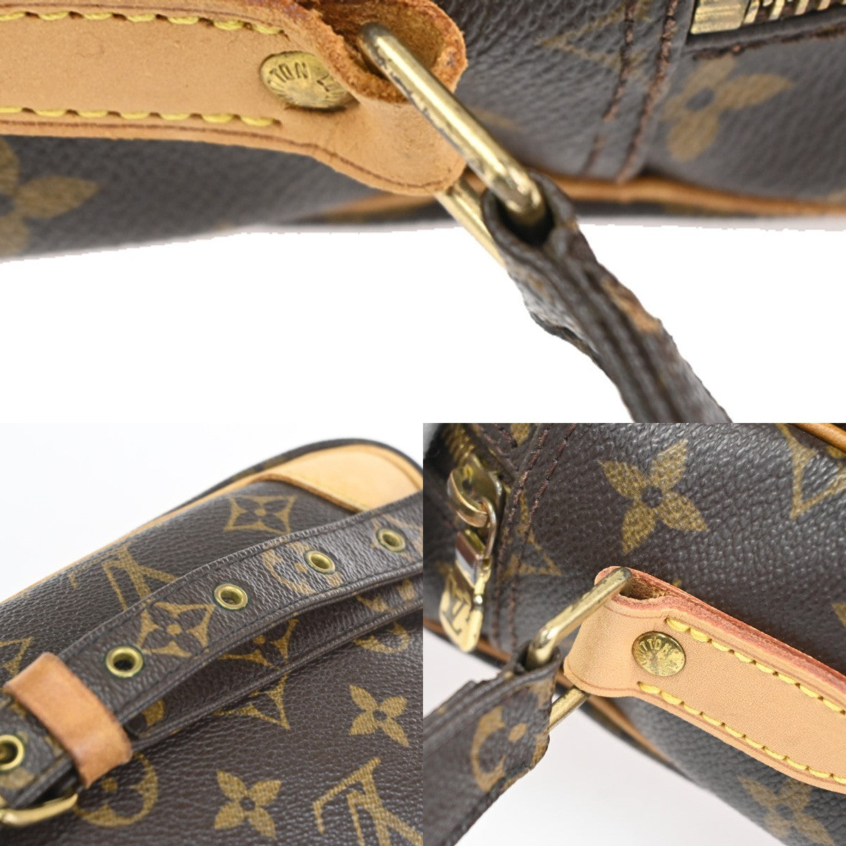 LOUIS VUITTON Nile Crossbody Shoulder Bag Monogram Leather Brown M45244 88CA925