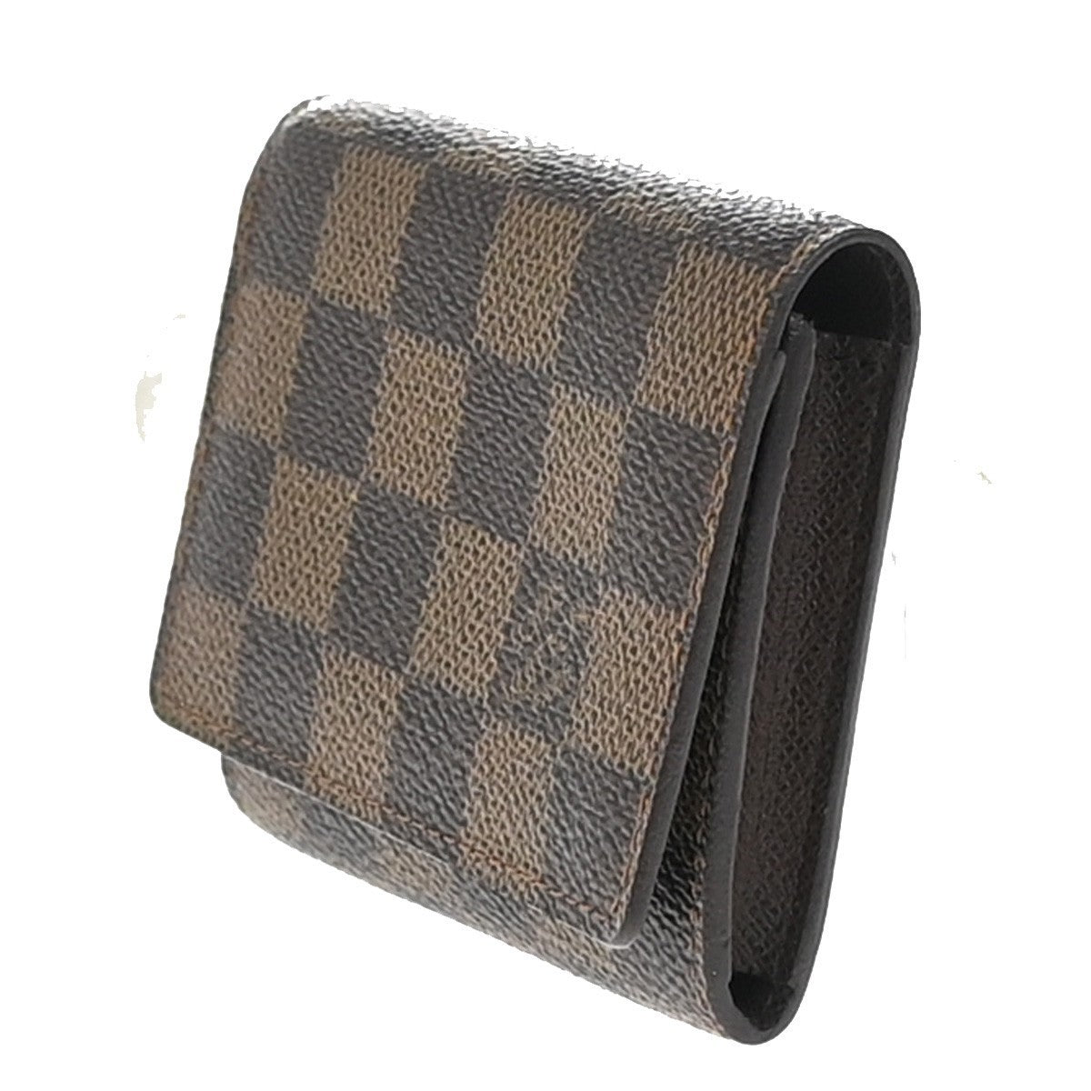 LOUIS VUITTON Carte De Vistie card Case Damier Ebene Leather BN N62920 69KP023