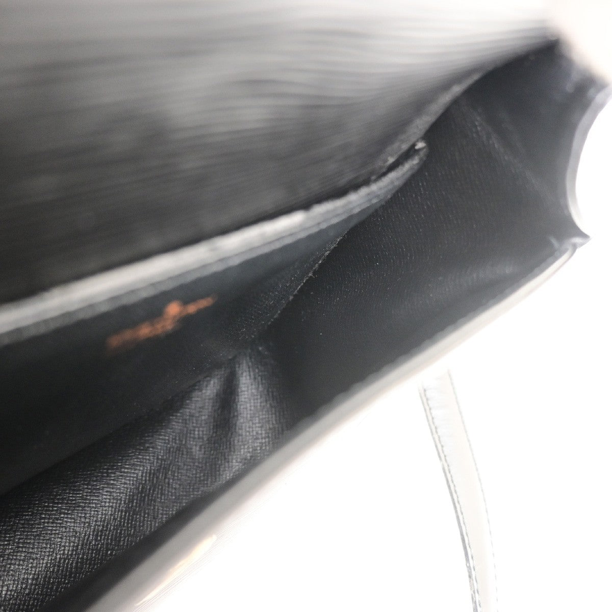 LOUIS VUITTON LV Mini Saint Cloud Shoulder Bag Epi Leather Black M52212 70MA692