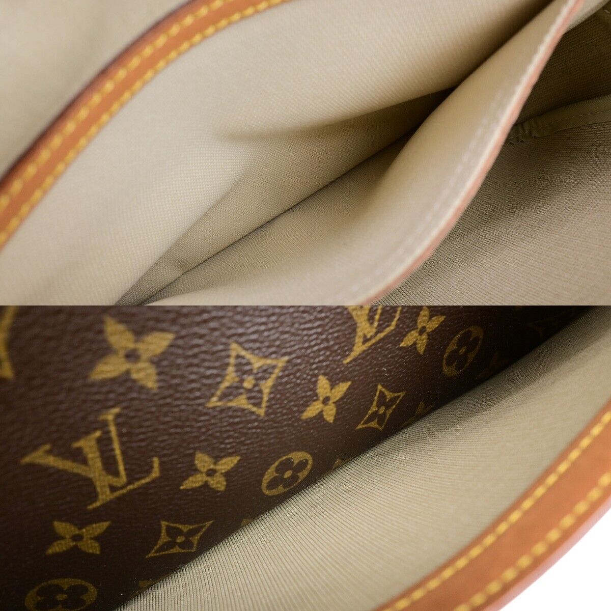 LOUIS VUITTON Reporter PM Crossbody Shoulder Bag Monogram Leather M45254 15EB143