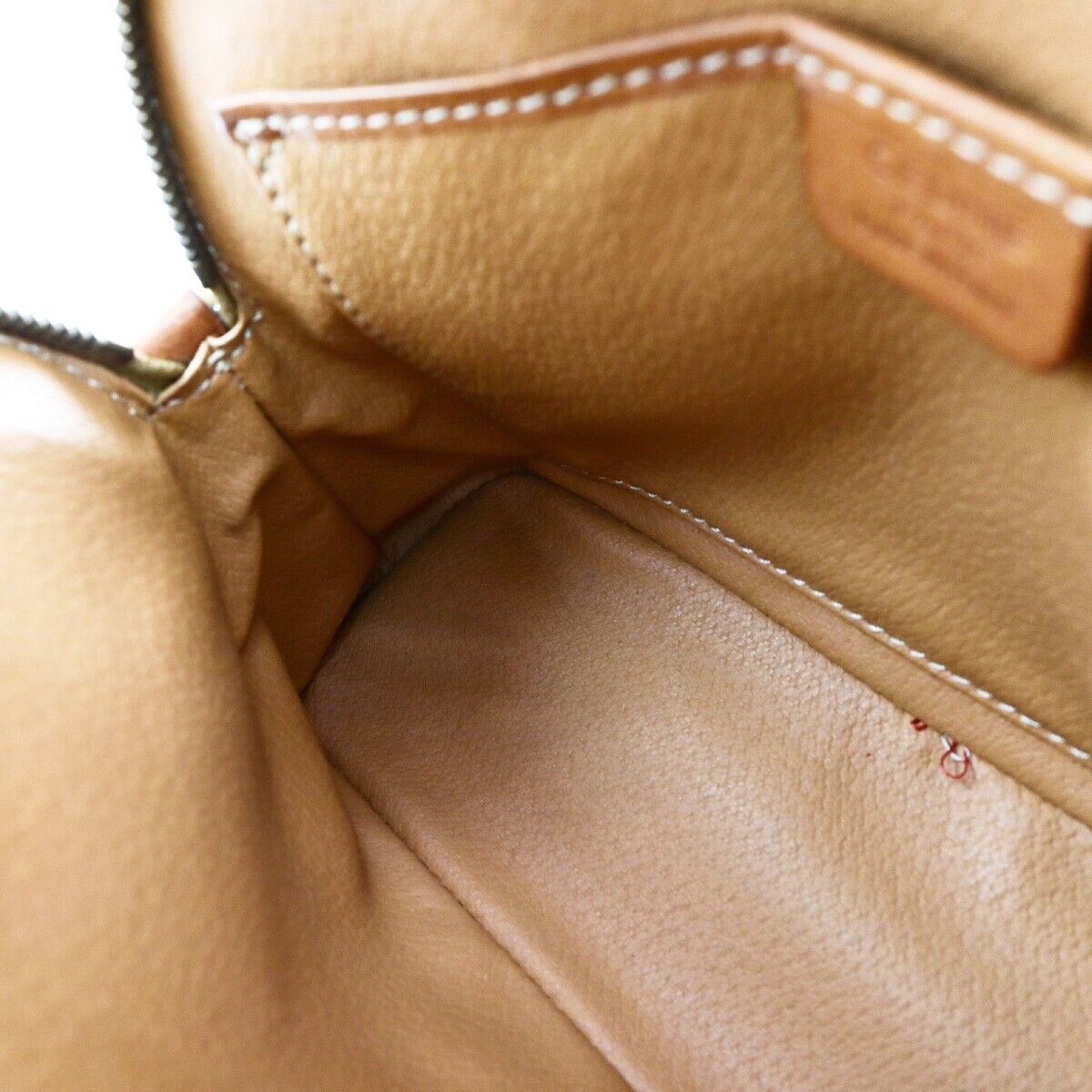 CELINE Logo Macadam Pattern 2Way Shoulder Hand Bag PVC Leather Brown GHW 38EC961