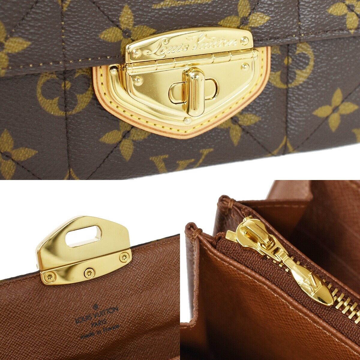 LOUIS VUITTON Portefeuille Sarah Bifold Wallet Monogram Etoile M66556 41RH686