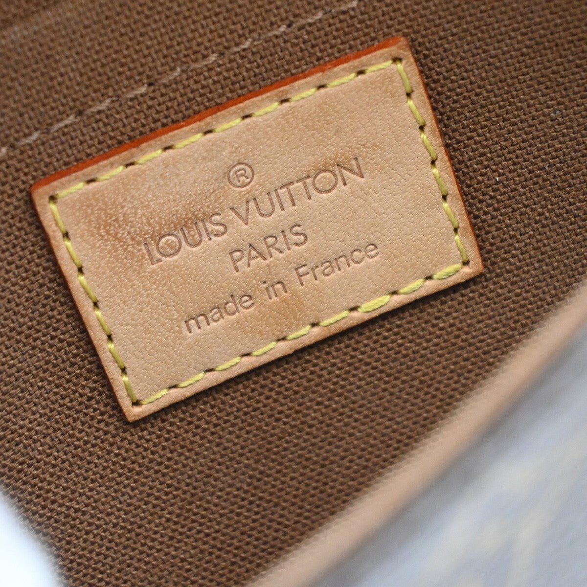 LOUIS VUITTON LV Pochette Marrell Bum Bag Monogram Leather Brown M51159 94EE150
