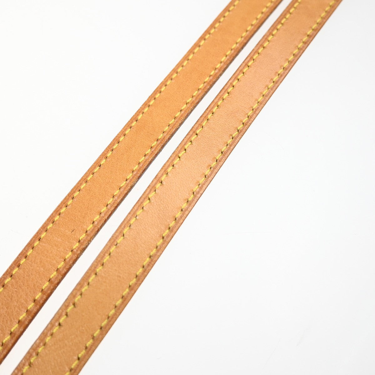 LOUIS VUITTON Shoulder Strap Leather Brown GHW Bag Accessory 68EG295