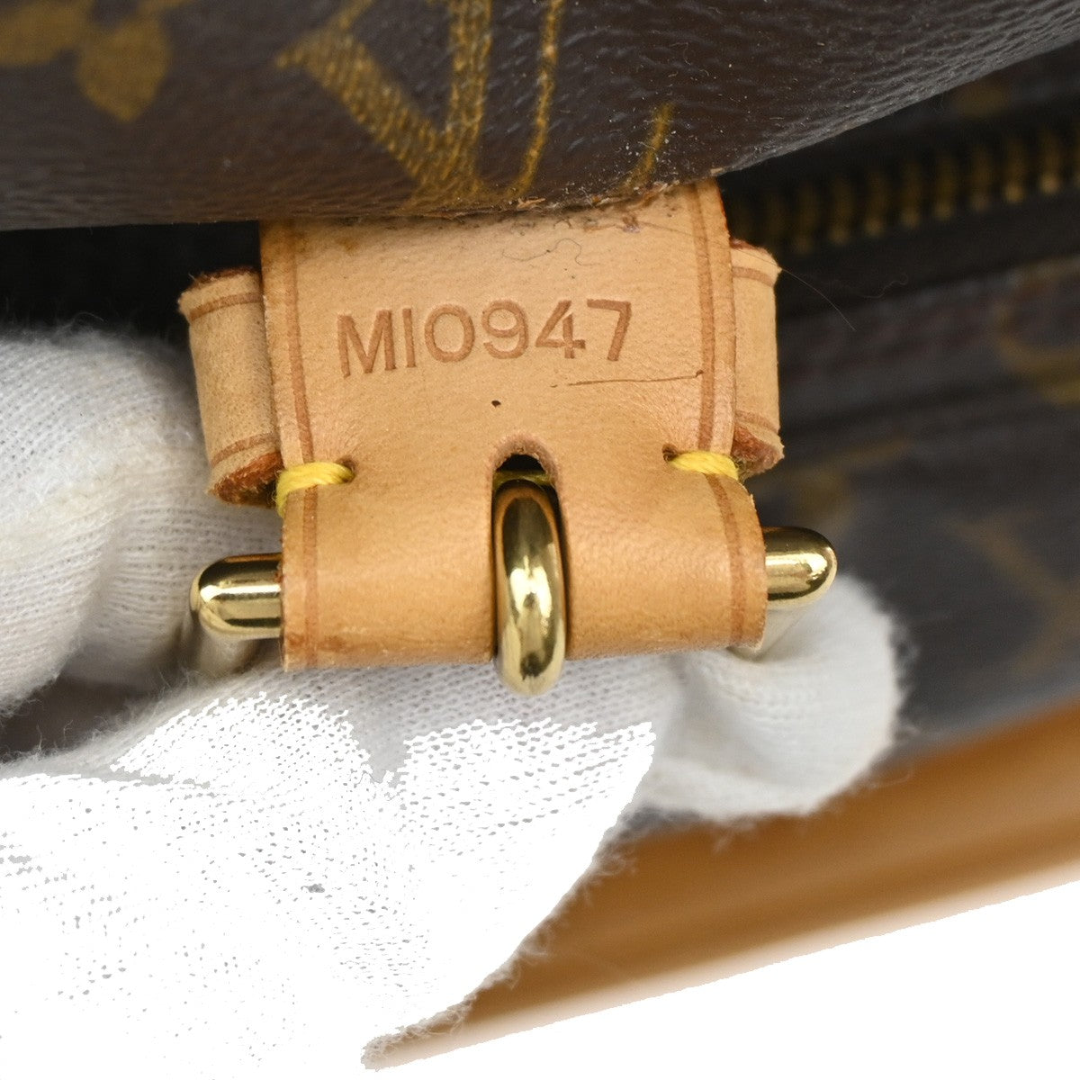 LOUIS VUITTON Montsouris GM Backpack Bag Monogram Leather Brown M51135 59KA641