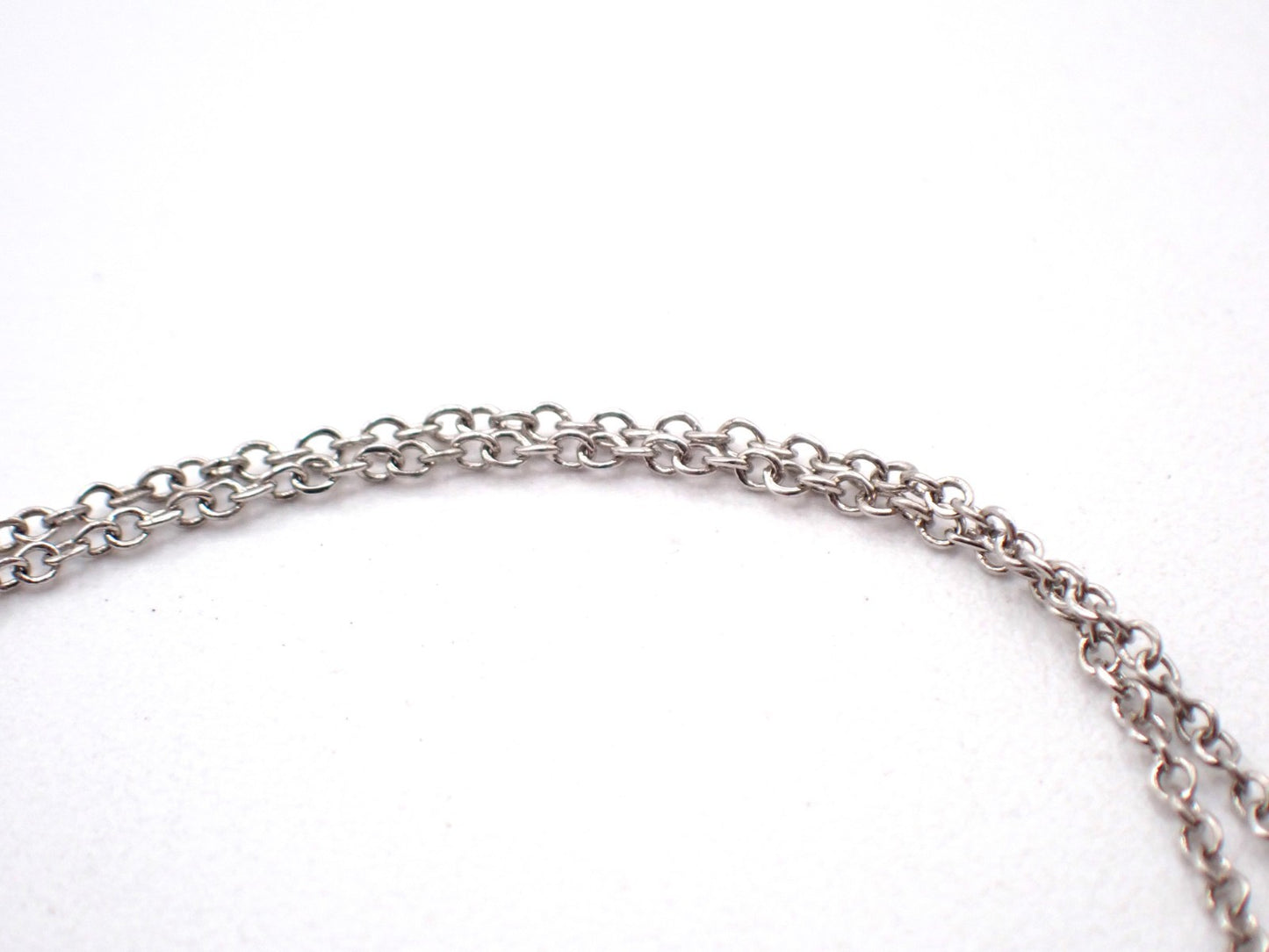 TIFFANY & CO. Paloma Picasso Tenderness Heart Necklace Silver AG 925 05CA436